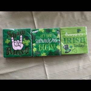 Irish party napkins